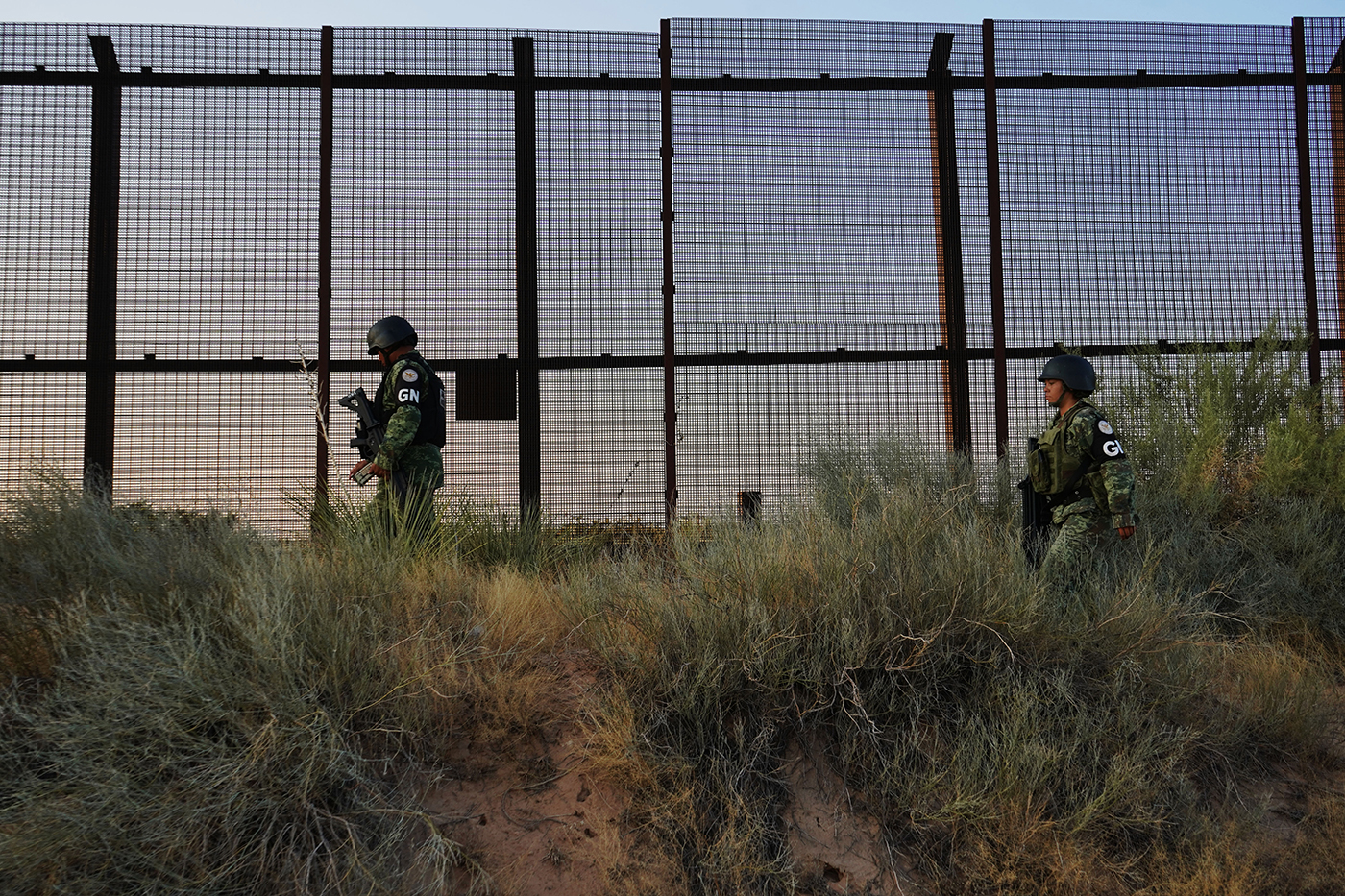 El polémico –e irregular– cerco migratorio de la Guardia Nacional en Ciudad Juárez