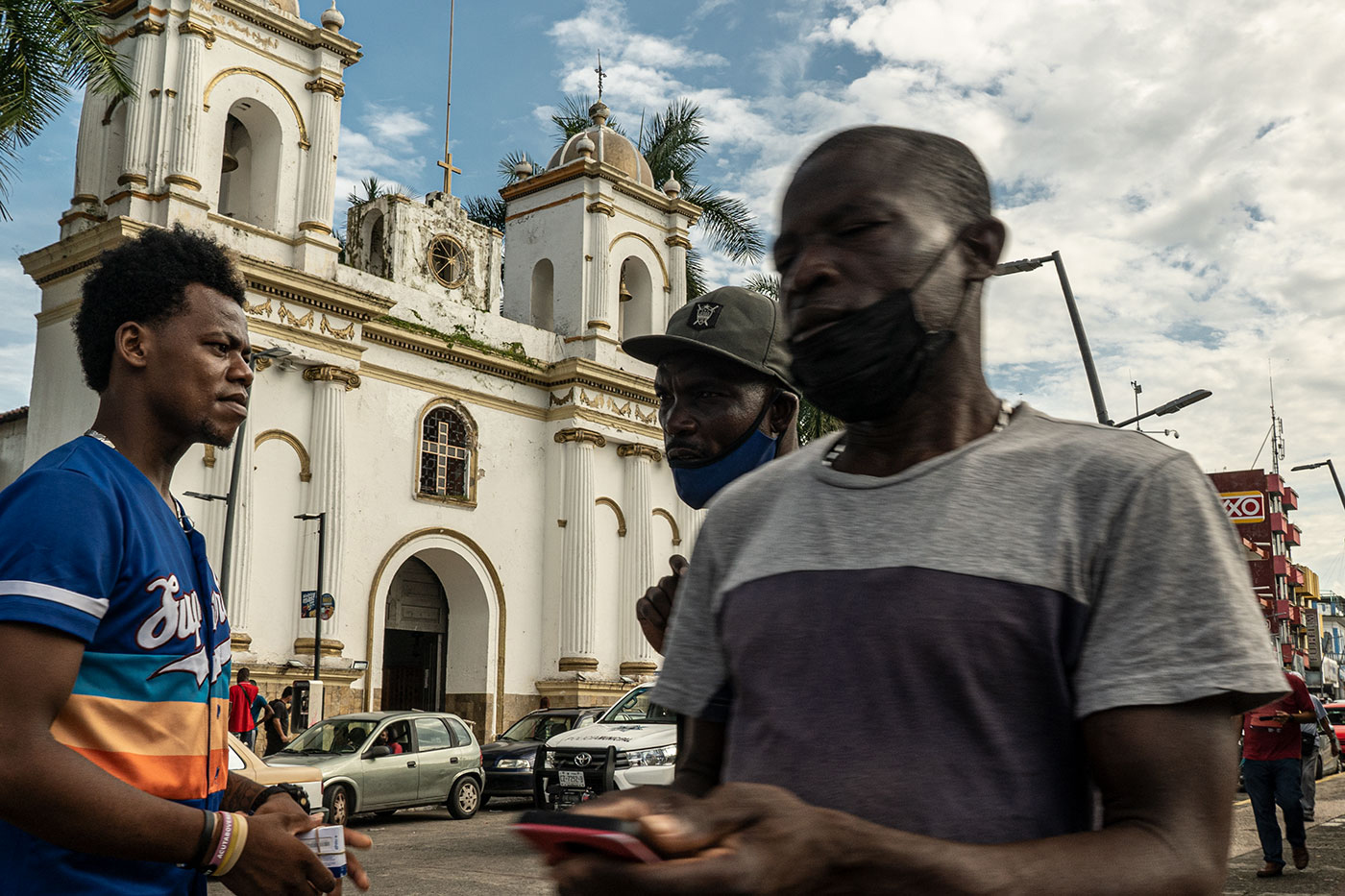 Personas haitianas y africanas empiezan a cambiar el rostro a la frontera sur de México. 